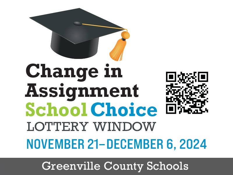 GCSD Logo with  School Choice Announcement